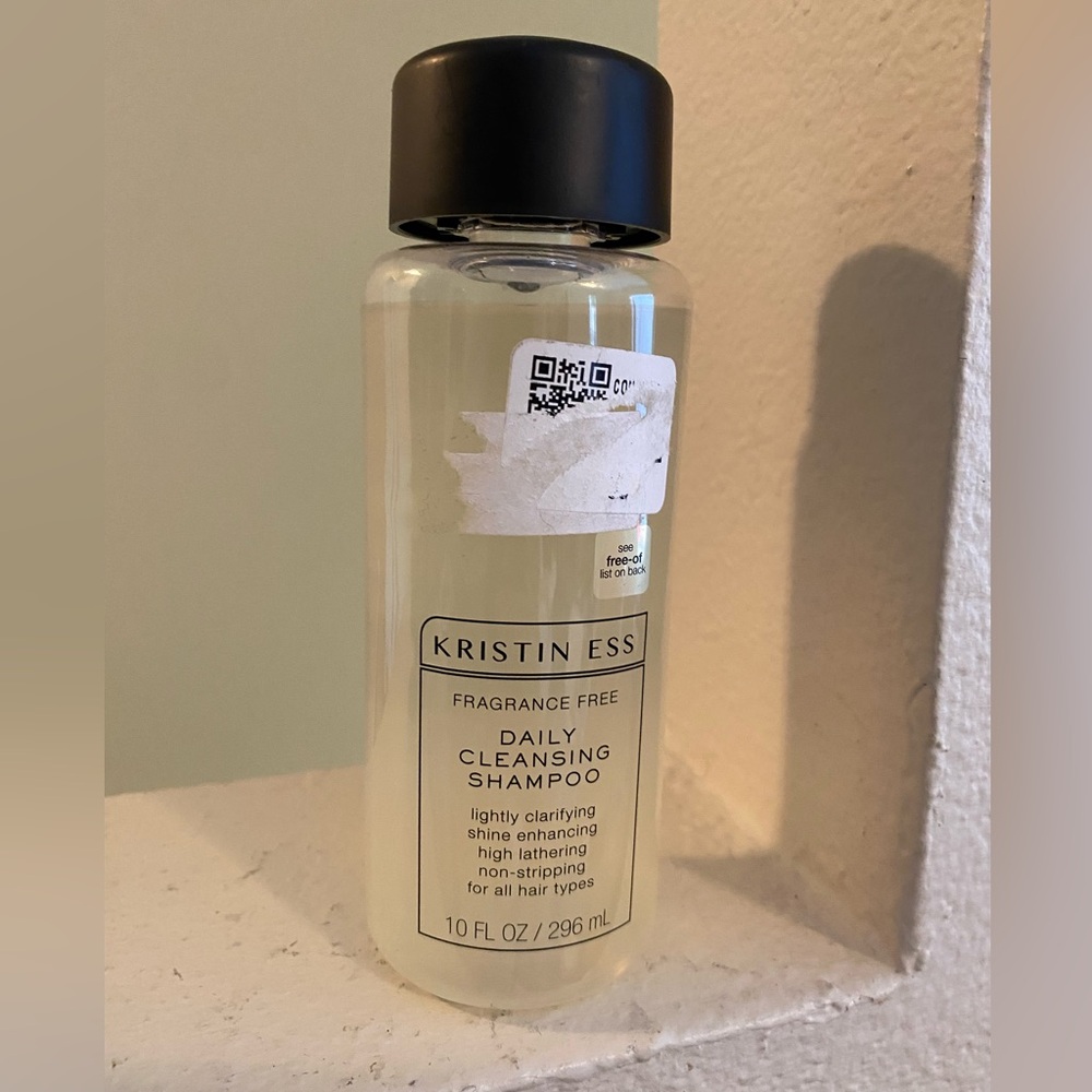 Kristen Ess. Daily Cleansing Shampoo - Fragrance Free (Clear). NWT.
